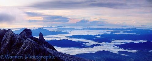 Mt. Kinabalu panorama