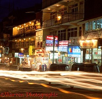 Manali Mall at night