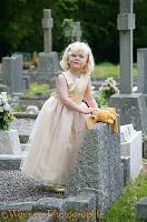 Little girl bridesmaid
