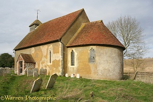 Twelfth Century church, Latham, Sussex