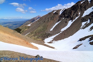 Rugged alpine landscape