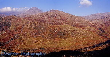 Panoramic view of Mt. Snowdon